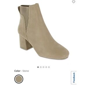 MIA Amore‎ Lisha Boots Tan Suede Size 10